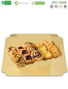 HappyKuchen.de Platten-Sortiment mit 15 Bio-Minigebäcken, ohne niedrigen GI-Zucker, vegan und glutenfrei - 1