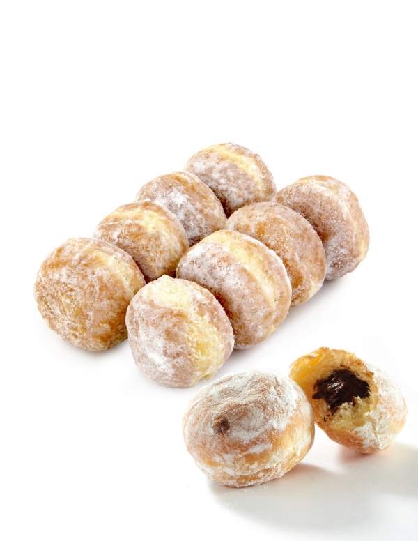 HappyKuchen.de 8 vegane Mini-Donuts, ohne niedrigen GI-Zucker, bio und glutenfrei Geeignet für Diabetiker und Zöliakie - 19