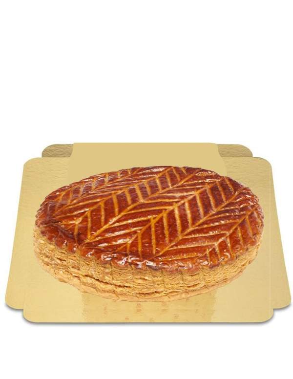 HappyKuchen.de Galette des rois frangipane vegan, bio, zuckerfrei und glutenfrei 18 cm geeignet für Zöliakie - 72