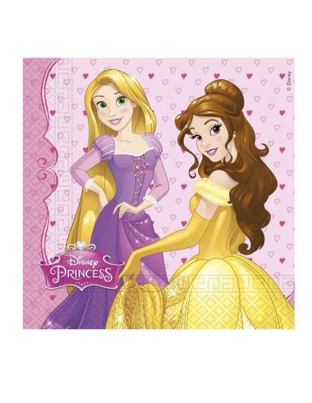 HappyKuchen.de Pack décoration d'anniversaire Belle princesses Disney - 2