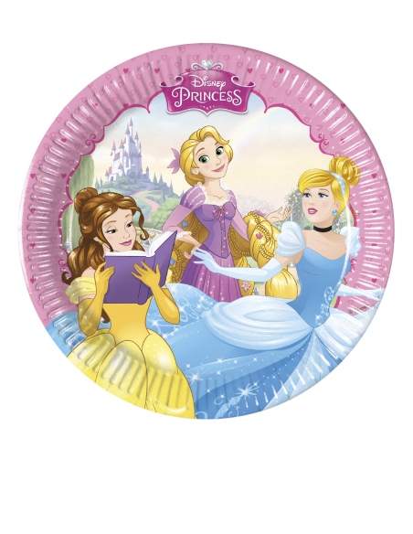 HappyKuchen.de Geburtstagsdekorationspaket Belle Disney Prinzessinnen - 3