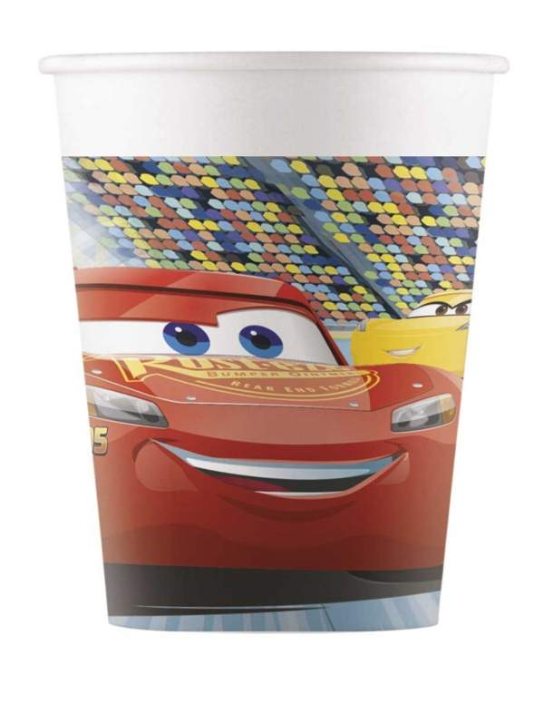 HappyKuchen.de Pack décoration d'anniversaire Cars Disney Flash Mcqueen - 4