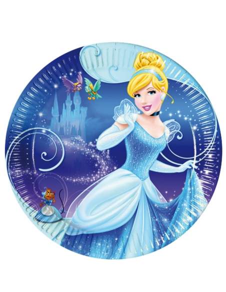 HappyKuchen.de Disney Prinzessin Cinderella Geburtstagsdekorationspaket - 2