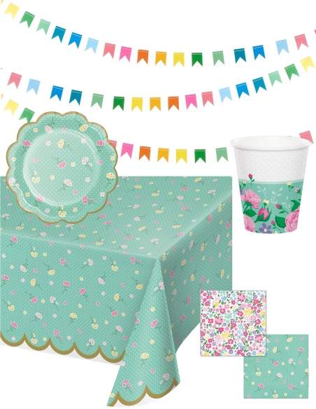 HappyKuchen.de Pack décoration d'anniversaire adulte ou fête des mères - 1