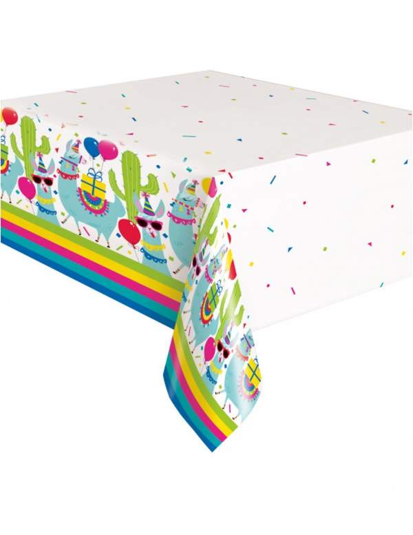 HappyKuchen.de Pack décoration d'anniversaire Lama cool et festif (adolescent, adulte) - 4