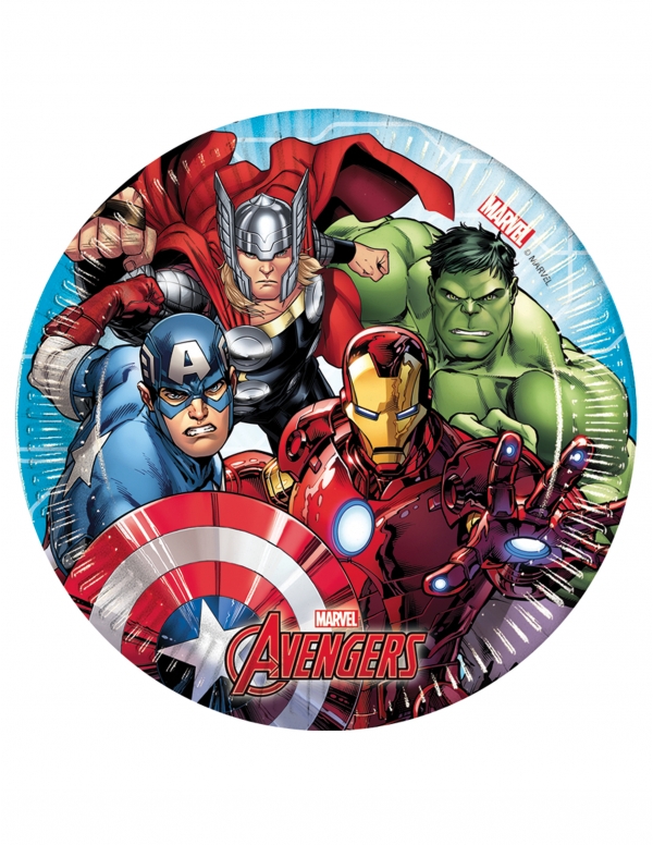 HappyKuchen.de Pack décoration d'anniversaire Hulk Marvel super-héro - 3