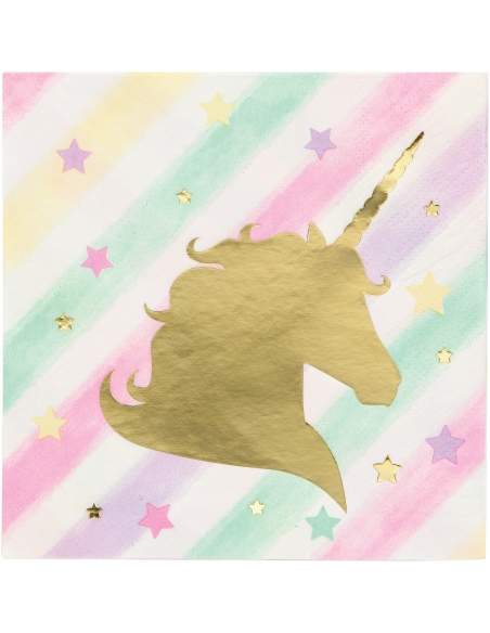 HappyKuchen.de Pack décoration d'anniversaire licorne unicorn - 3