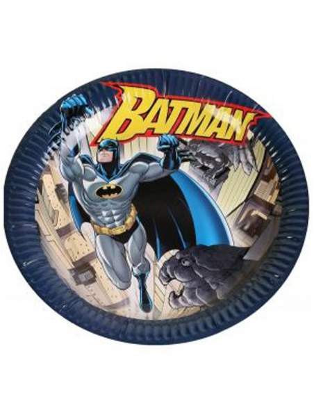 HappyKuchen.de Pack décoration d'anniversaire Batman super-héros - 5