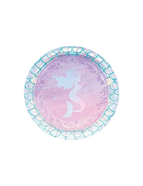HappyKuchen.de Meerjungfrau Geburtstagsdekorationspaket Ariel die kleine Meerjungfrau Disney Prinzessin - 3