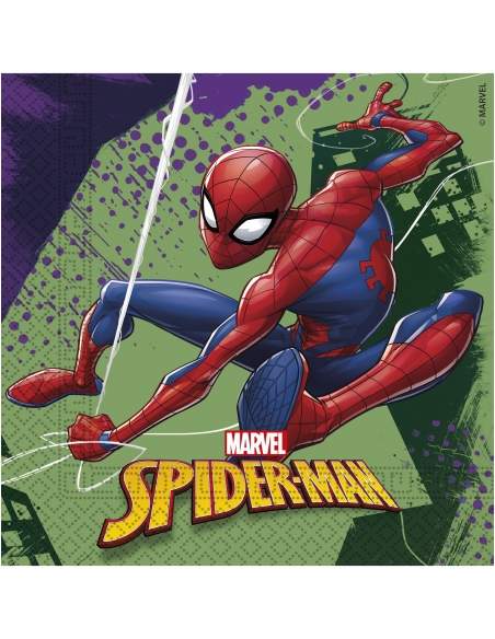 HappyKuchen.de Pack décoration d'anniversaire Spiderman Marvel super-héros - 3