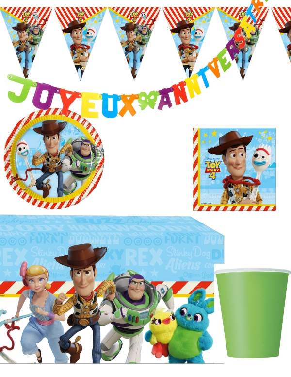 HappyKuchen.de Toy Story Geburtstagsdekorationspaket - 1
