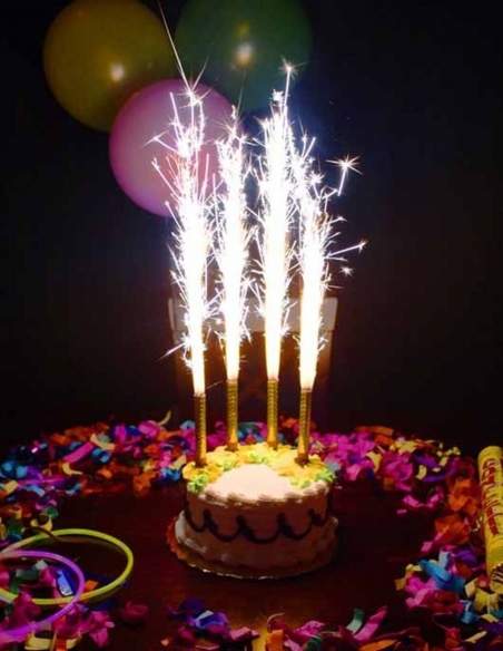 HappyKuchen.de 3 Feuerwerksbrunnenkerze - 3