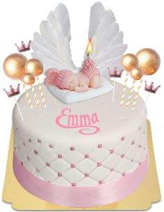 HappyKuchen.de Gateau naissance fille sans gluten, bio et vegetarien - 28