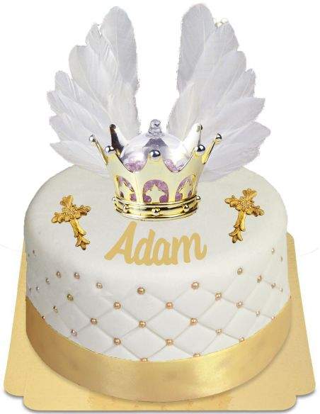HappyKuchen.de Gateau bapteme fille sans gluten, bio et vegetarien - 4