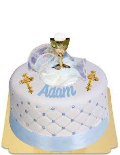 HappyKuchen.de Gateau communion garcon sans gluten, bio et vegetarien - 2