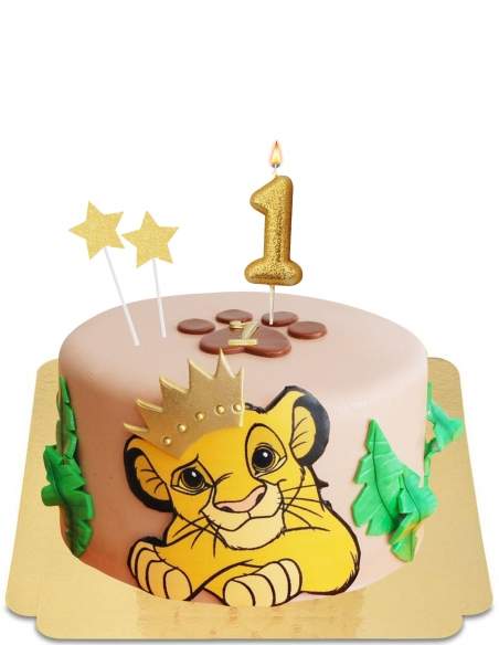  König der Löwen Simba Prinzenkuchen vegan, glutenfrei - 141