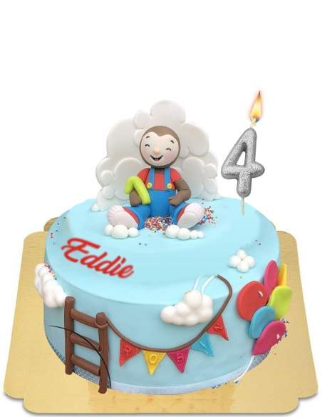 HappyKuchen.de Gâteau Tchoupi célébre son anniversaire vegan, sans gluten - 60