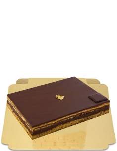 HappyKuchen.de Opera au chocolat couches onctueuses et croustillantes vegan, sans gluten - 8