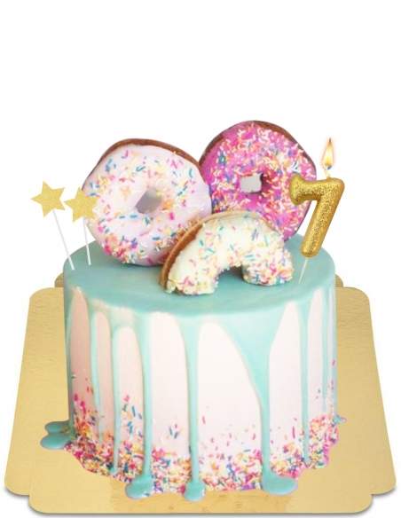  Gâteau Donuts et effet drip cake vegan, sans gluten - 97
