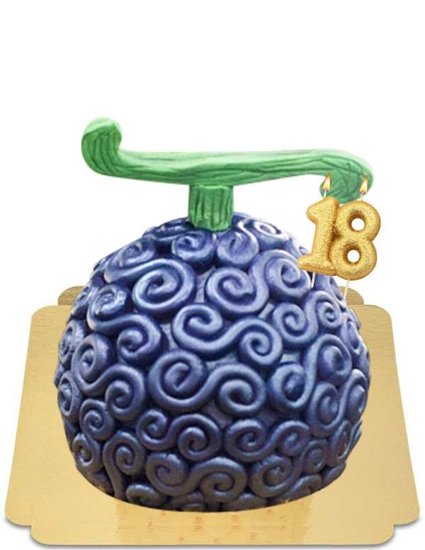  Teufelsfruchtkuchen gibt die elastische Kraft von Ruffy "Gomu gomu no mi" vegan, glutenfrei - 15