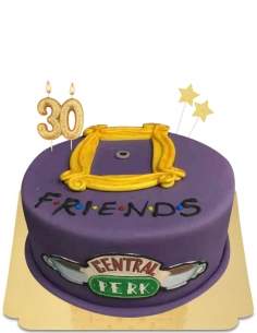 Friends Central Perk Cake, das mythische vegane Café, glutenfrei - 83