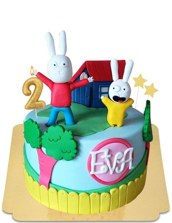 HappyKuchen.de Simon Rabbit Cake feiert mit veganem, glutenfreiem Gaspard - 69