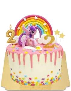 My Little Pony My Little Pony veganer Drip Cake, glutenfrei - 47