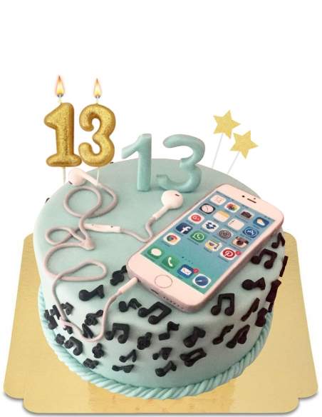  Glutenfreier lustiger veganer Teenie-Telefonkuchen - 277