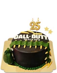  Call of Duty Gamer Cake vegane Munition, glutenfrei - 255