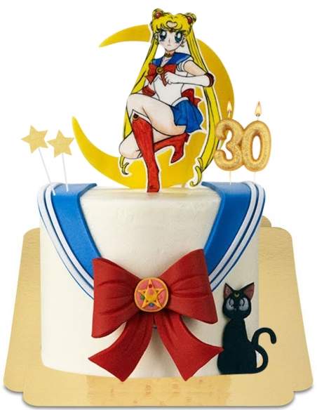 Sailor Moon Vintage Manga veganer Kuchen, glutenfrei - 10