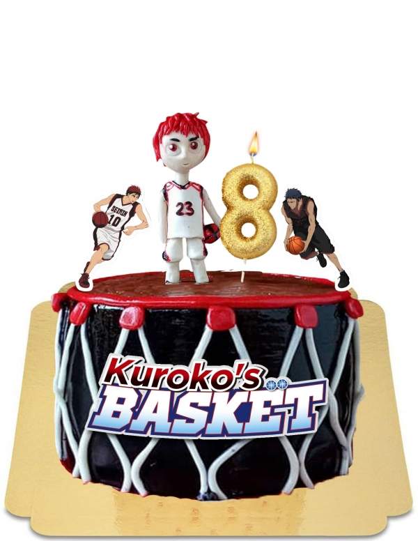  Kuroko's Basket Cake vegan, glutenfrei - 61