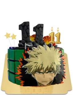  Bakugo kuchen My hero academia vegan, glutenfrei - 66