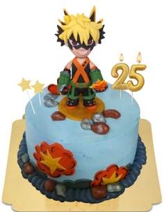 Bakugo My hero academia veganer Kuchen, glutenfrei - 17
