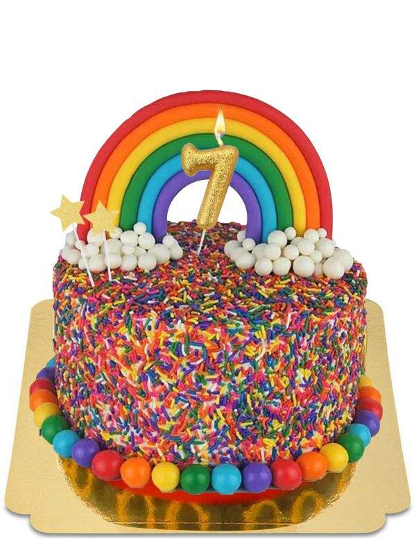 HappyKuchen.de Gâteau Funfetti vegan, bio et sans gluten - 5