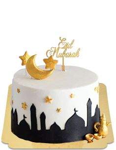 HappyKuchen.de Bio, vegan und glutenfrei Eid Mubarak Kuchen - 3