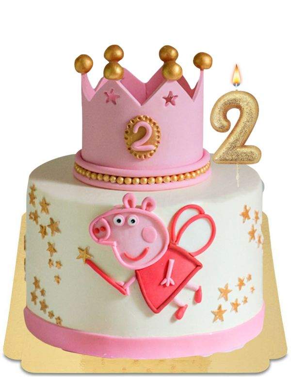HappyKuchen.de Gâteau Peppa Pig vegan, bio et sans gluten - 174