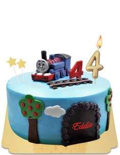 HappyKuchen.de Gâteau Thomas le train vegan, bio et sans gluten - 41