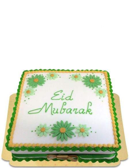 HappyKuchen.de Veganer, biologischer und glutenfreier Eid Mubarak 2 Kuchen - 17