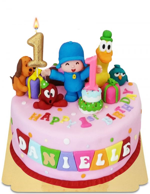 HappyKuchen.de Gâteau Pocoyo vegan, bio et sans gluten - 51