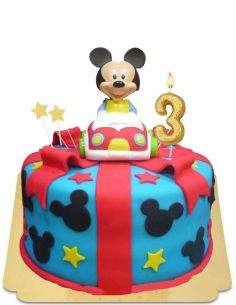 HappyKuchen.de Gâteau Mickey Mouse bio, vegan et sans gluten - 42