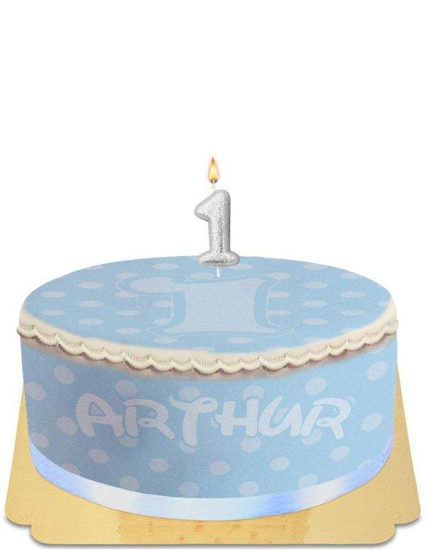 HappyKuchen.de Gâteau anniversaire 2 ans garçon sans œuf, végétarien et sans gluten - 31