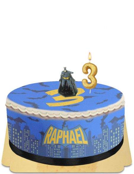 HappyKuchen.de Batman Justice League Kuchen ohne Ei, Vegetarisch und Glutenfrei - 11