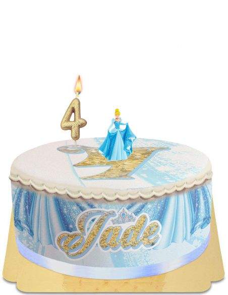 HappyKuchen.de Gâteau Cendrillon princesse sans œuf, végétarien et sans gluten - 78