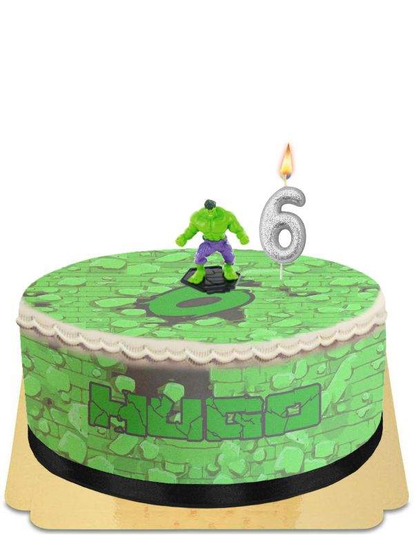 HappyKuchen.de Hulk Avengers Cake Eifrei, Vegetarisch & Glutenfrei - 69