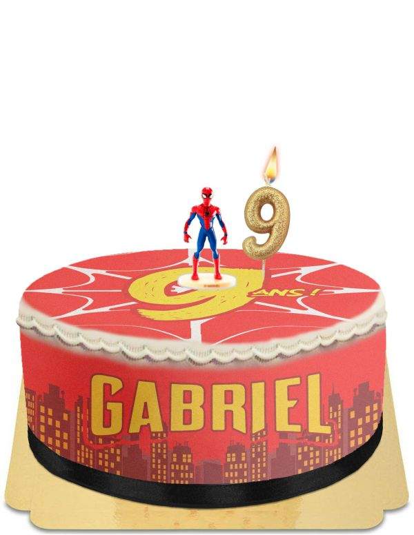 HappyKuchen.de Spiderman Cake Eifrei, Vegetarisch und Glutenfrei - 92