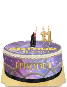 HappyKuchen.de Star Wars Darth Vader Cake Eifrei, Vegetarisch und Glutenfrei - 5