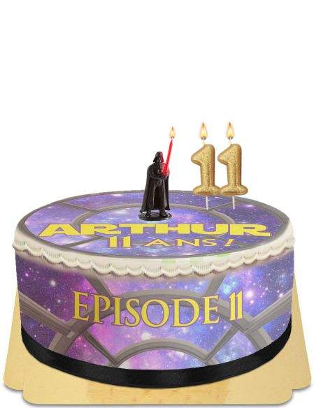 HappyKuchen.de Star Wars Darth Vader Cake Eifrei, Vegetarisch und Glutenfrei - 5