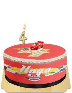 HappyKuchen.de Cars Lightning Mcqueen Cake Eifrei, Vegetarisch und Glutenfrei - 44