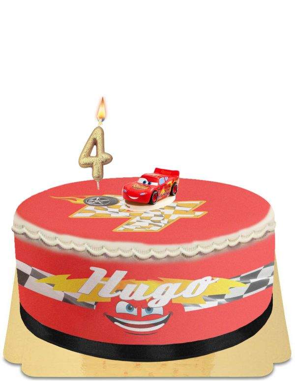 HappyKuchen.de Cars Lightning Mcqueen Cake Eifrei, Vegetarisch und Glutenfrei - 44