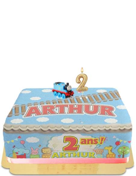 HappyKuchen.de Thomas der Zug eifreier, vegetarischer und glutenfreier Kuchen - 37